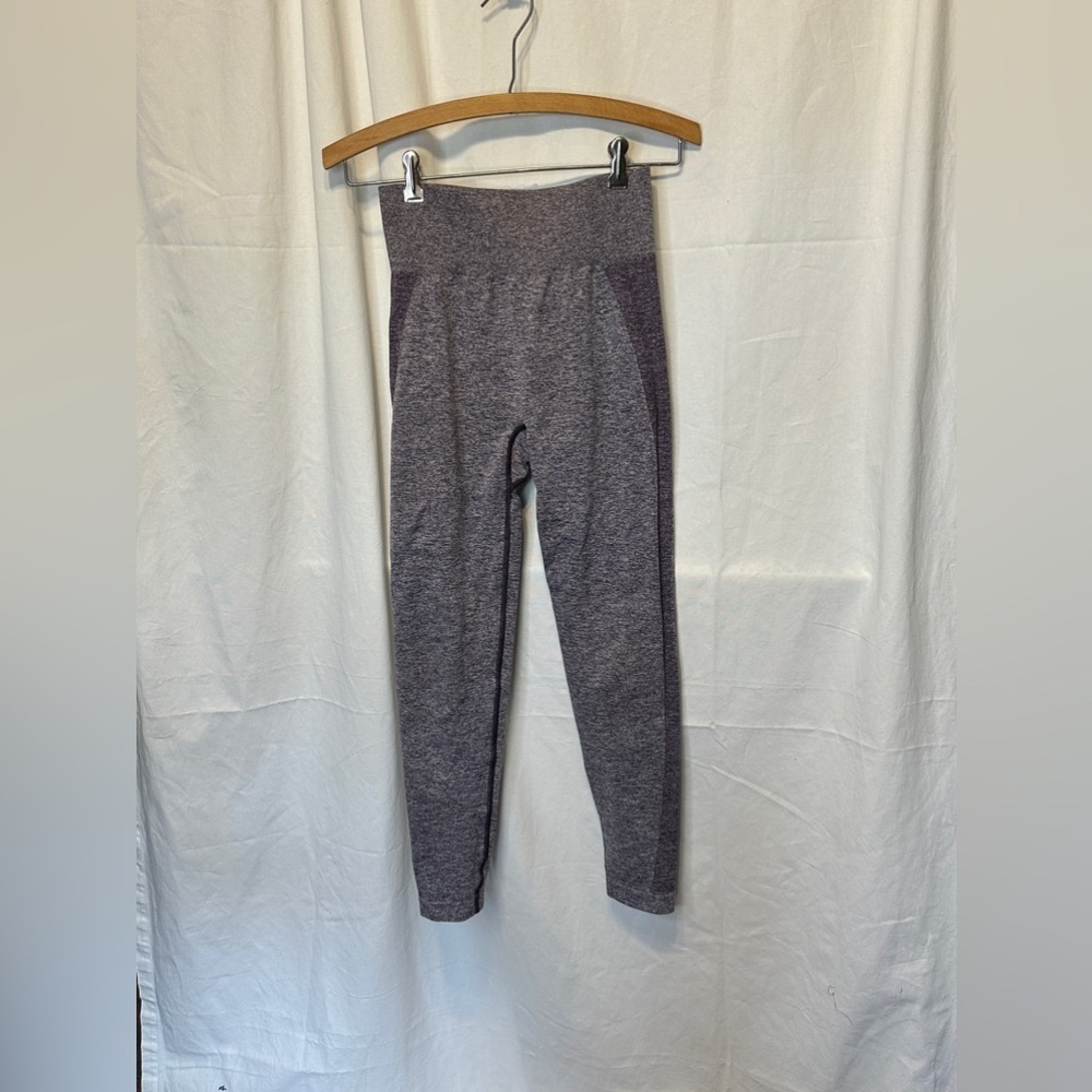 Gymshark Flex Seamless purple HEATHERED Leggings size M G6